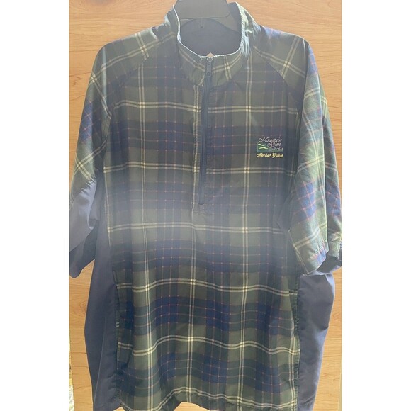 Mcadams Scott Pullover Men’s Size  XL Golf Windbreaker Mtn Glenn Logo Pockets - Picture 1 of 7